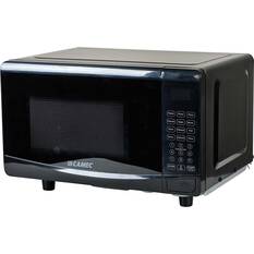 Camec Flatbed Microwave 20L Black, , bcf_hi-res