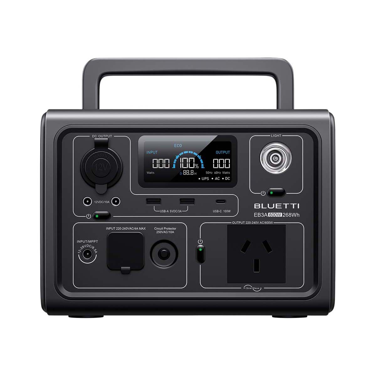 Bluetti EB3A 600W Portable Power Station, , bcf_hi-res