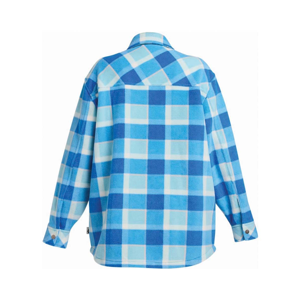 Quiksilver Women&rsquo;s Camp Queen Polar Fleece Shirt Campanula S, Campanula, bcf_hi-res