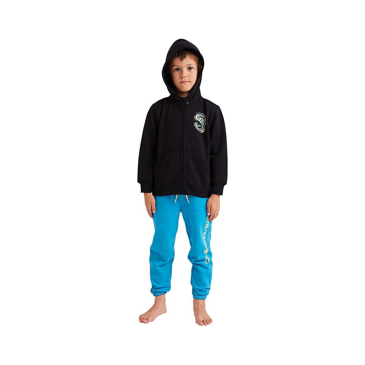 Quiksilver Kids' Zip Through Fleece Hoodie 2, , bcf_hi-res