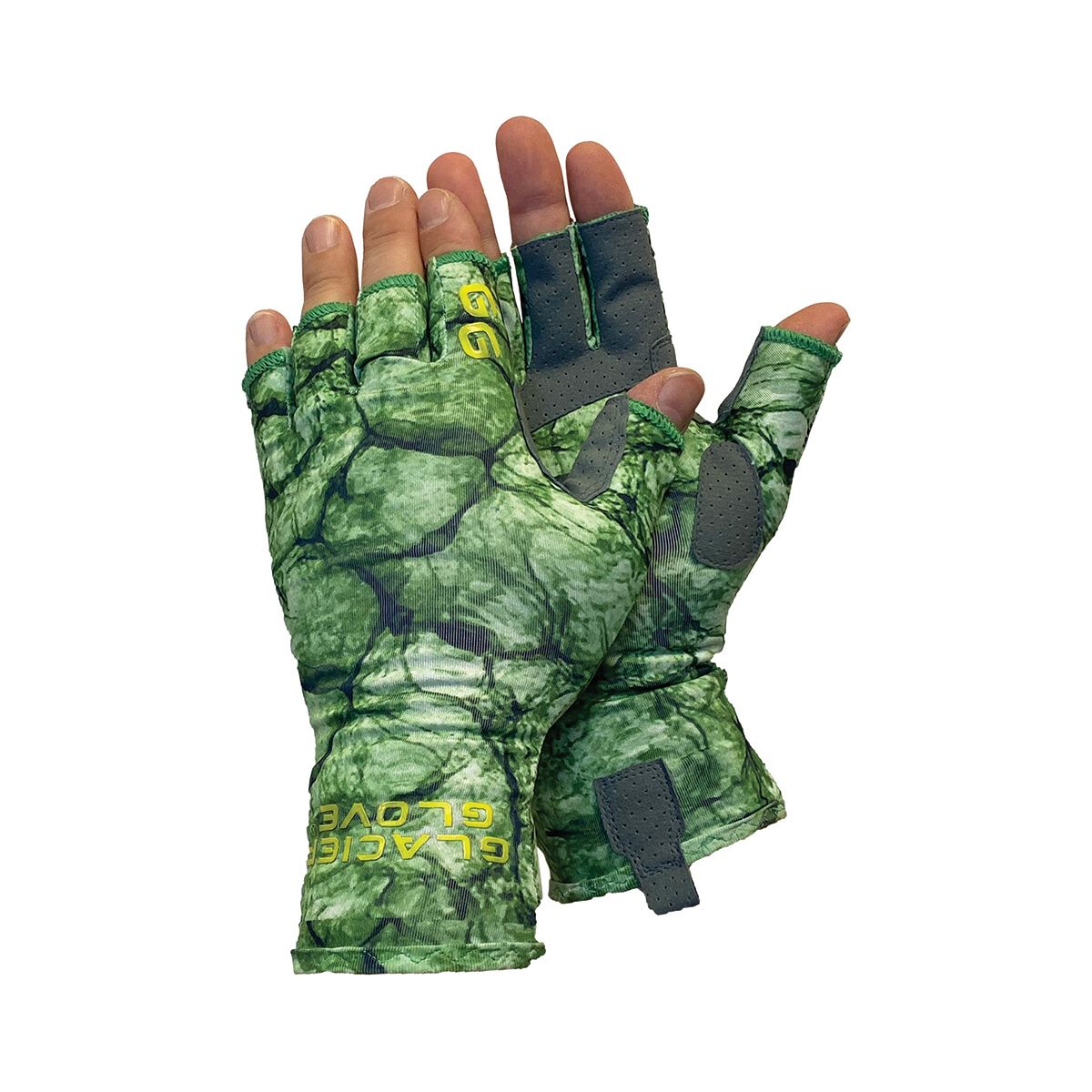 Glacier Glove Unisex Islamorada Sun Glove Green S, Green, bcf_hi-res