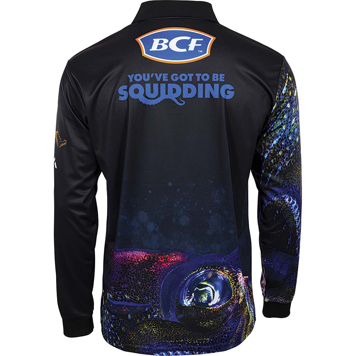 BCF Men&rsquo;s Squid Fishing Shirt Black S, Black, bcf_hi-res