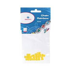 Osculati Chain Marker 8mm White 10 Pack, , bcf_hi-res