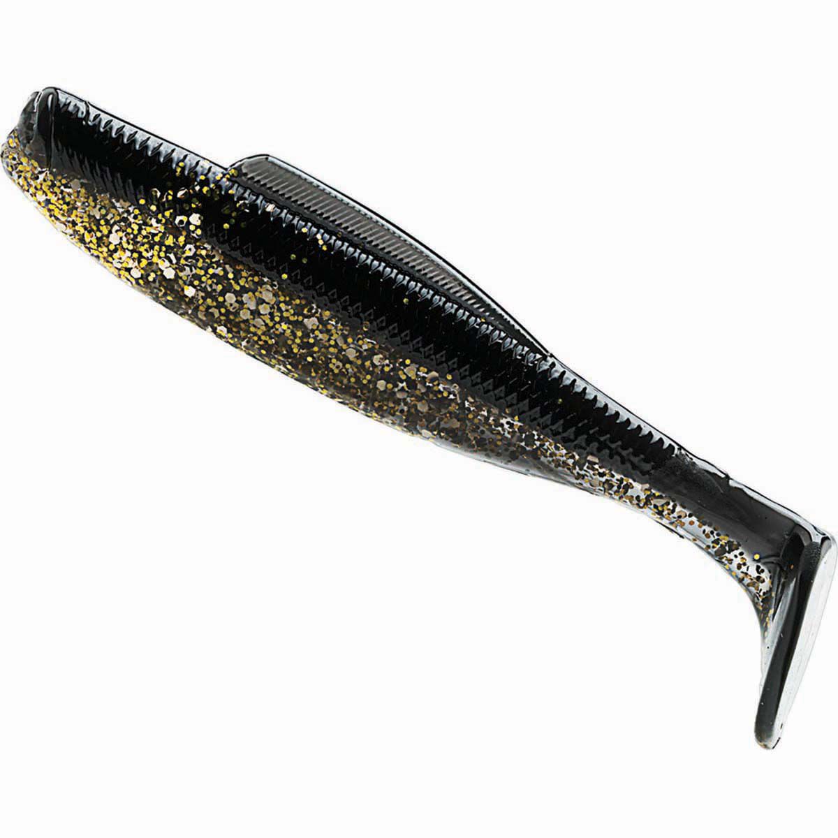 ZMan DieZel MinnowZ Soft Plastic Lure 5in 4 Pack Gold Rush, Gold Rush, bcf_hi-res