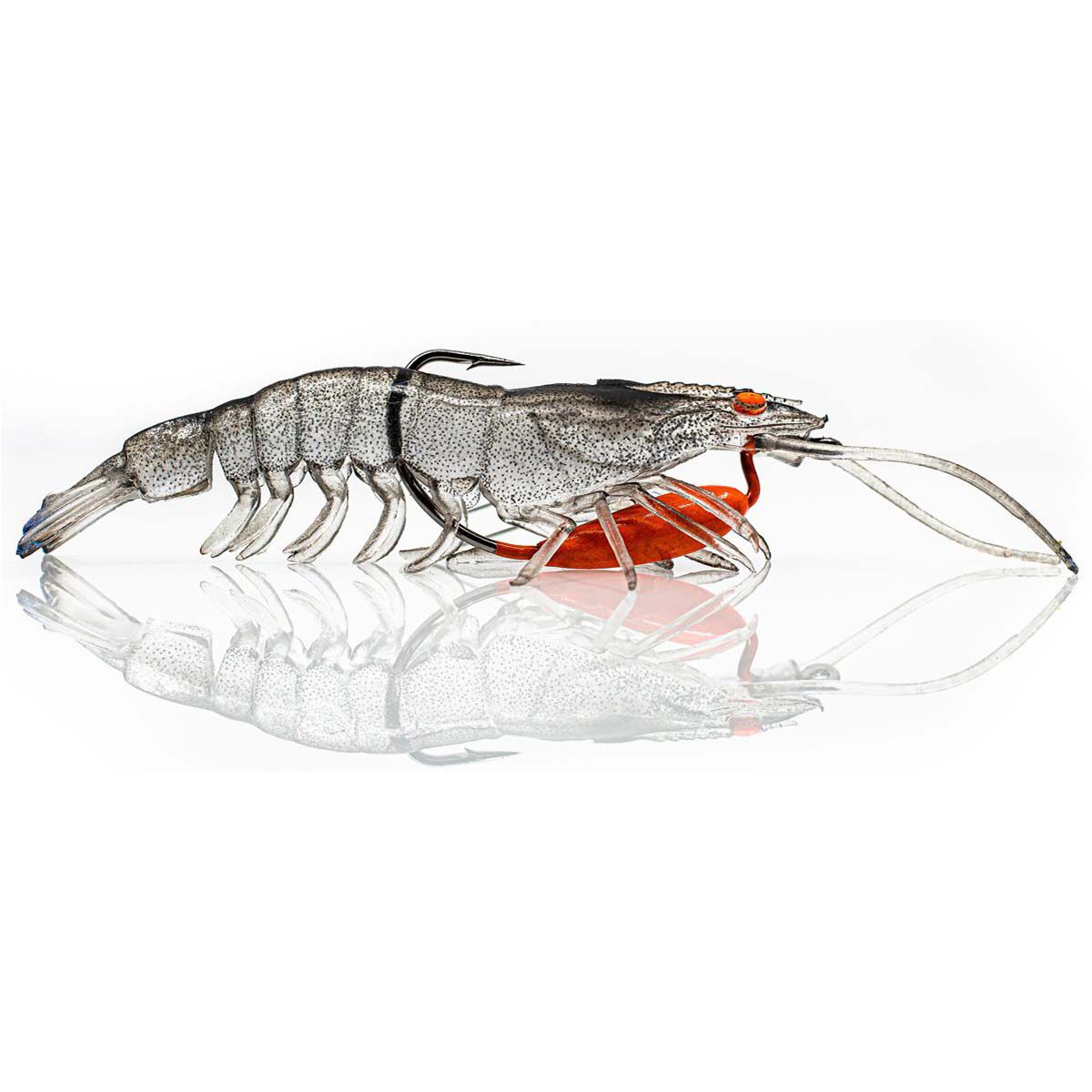 Chasebaits Flick Prawn Heavy Lure 125mm Crystal, Crystal, bcf_hi-res