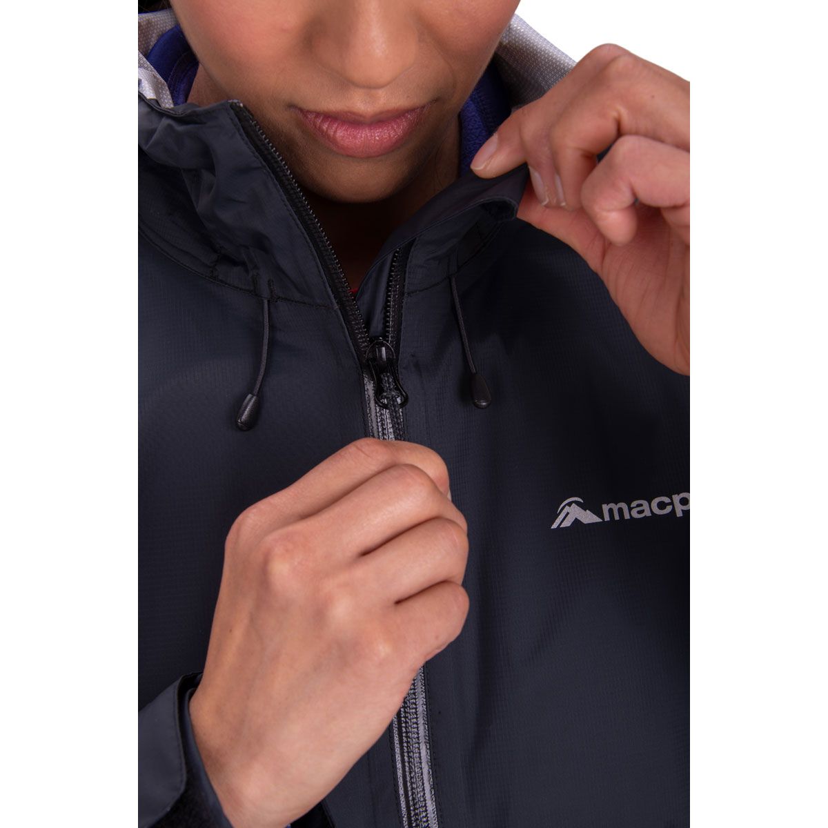 Macpac Women's Mistral Rain Jacket, Black, bcf_hi-res