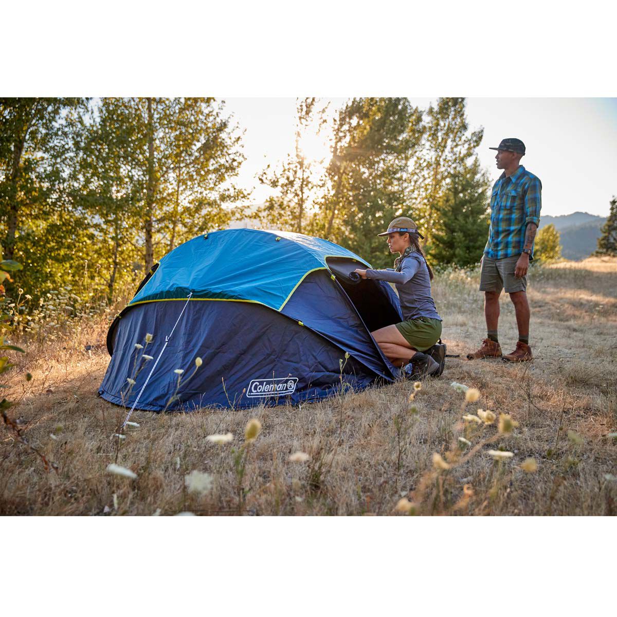 Coleman instant up darkroom 4p tent sales