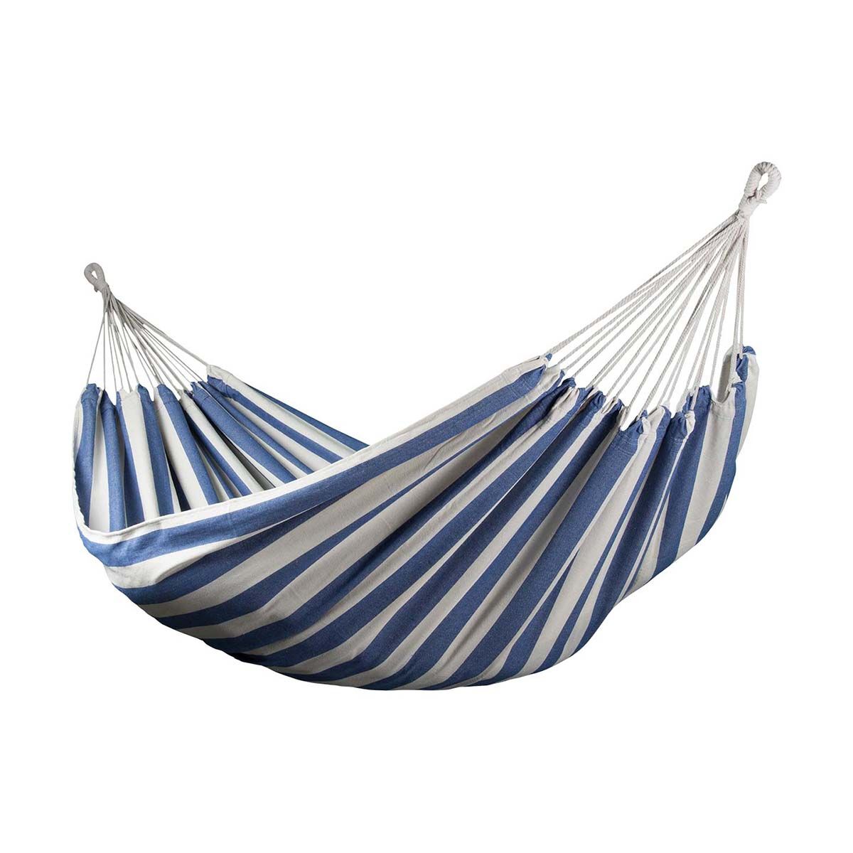 Wanderer Nautical Stripe Double Hammock, , bcf_hi-res