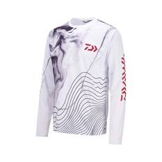 Daiwa Men's Black & Red Crew Fishing Shirt, , bcf_hi-res