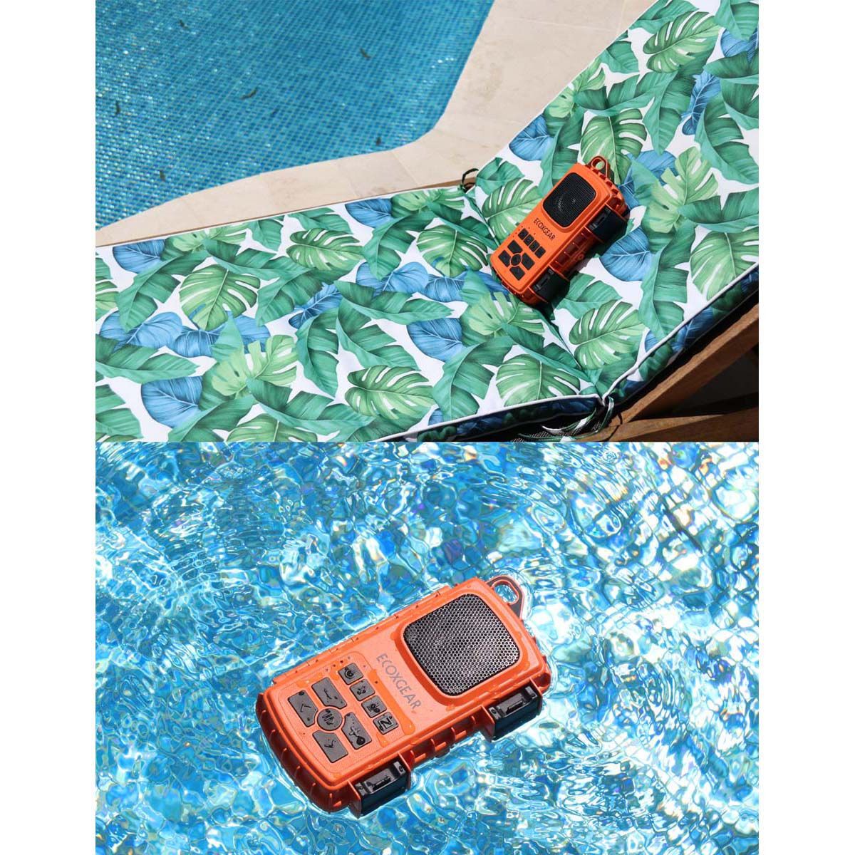 ECOXGEAR EcoExtreme 2 Speaker and Dry Storage Case Orange, Orange, bcf_hi-res