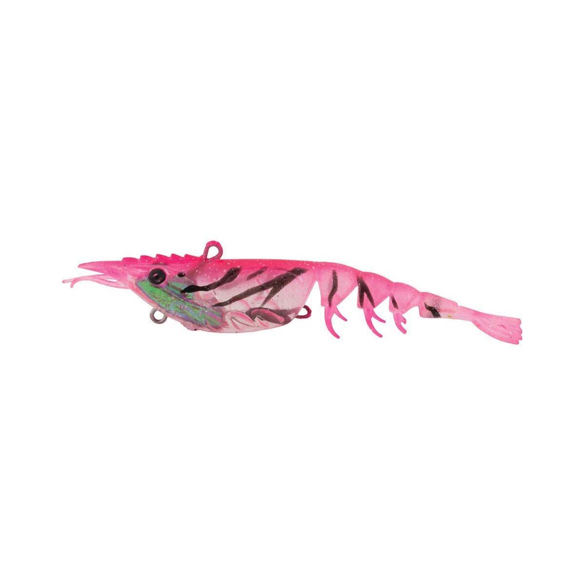 Berkley Shimma Shrimp Soft Vibe Lure 65mm Pink Shrimp, Pink Shrimp, bcf_hi-res