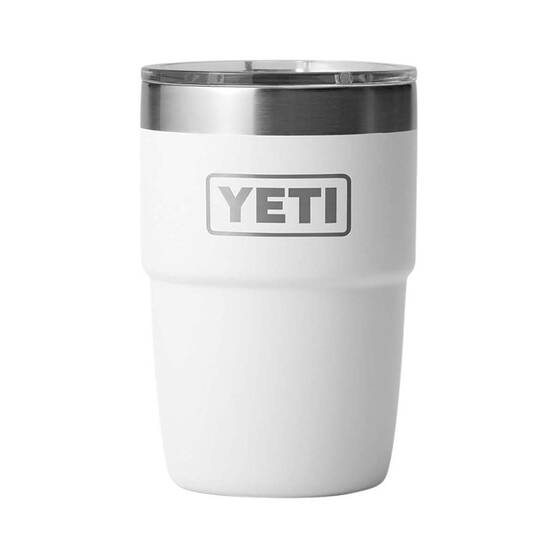 YETI® Rambler® Stackable Cup 8 oz (236ml) White, White, bcf_hi-res