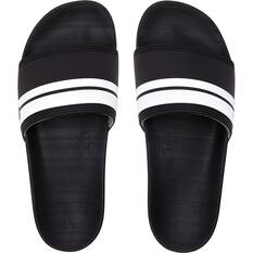 Quiksilver Men's Rivi Slides, Black / White, bcf_hi-res