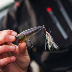 13 Fishing Poppy Mcpop Face Popper Lure 3in Chrome Black Back, Chrome Black Back, bcf_hi-res