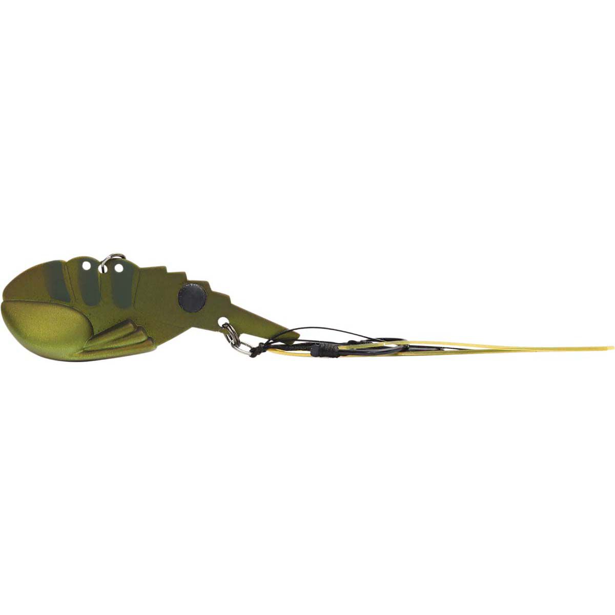 TT Fishing Switchprawn Blade Lure 44mm Matte Olive, Matte Olive, bcf_hi-res