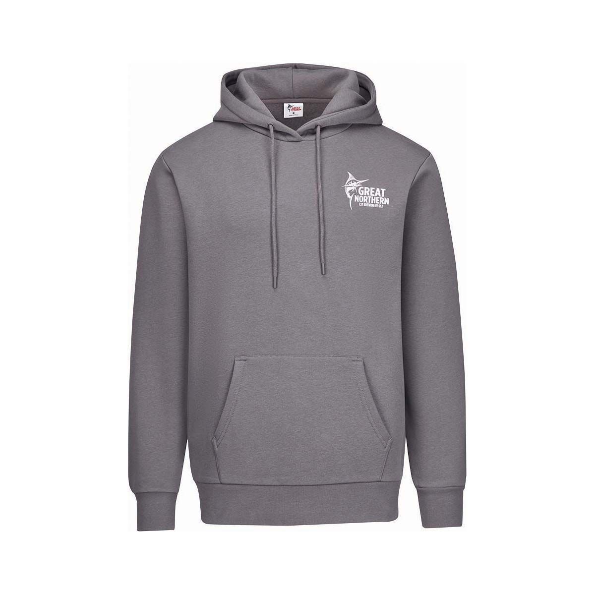 Great Northern Fleece Hoodie Charcoal S, Charcoal, bcf_hi-res