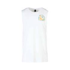 Tide Apparel Men's Windy Tank White S, White, bcf_hi-res