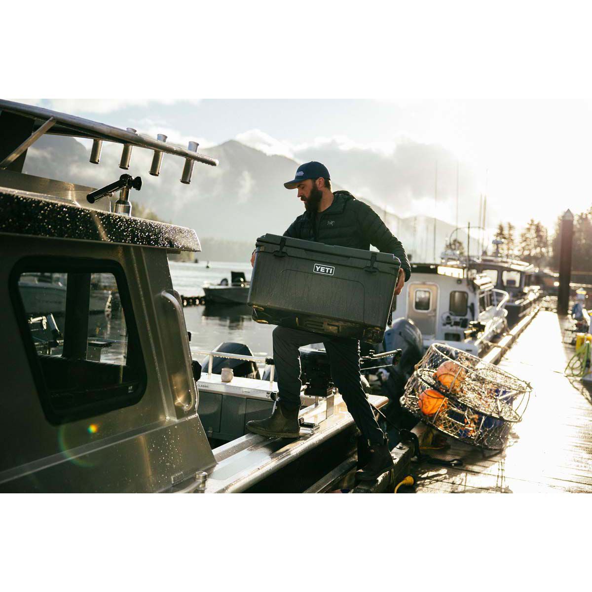 YETI&reg; Tundra&reg; 65 Hard Cooler Charcoal, Charcoal, bcf_hi-res