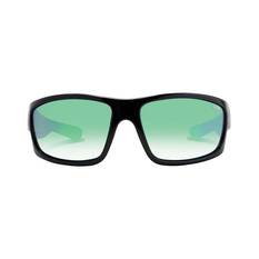 LXD Men’s Atlantic Mirror Polar Sunglasses Black with Green Lens, , bcf_hi-res