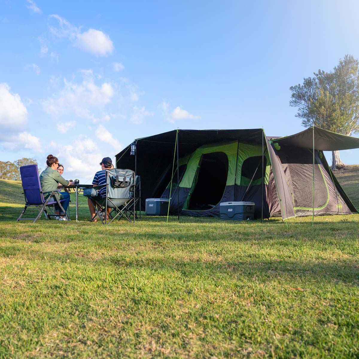 Coleman Excursion Instant Darkroom Tent 10 Person, , bcf_hi-res