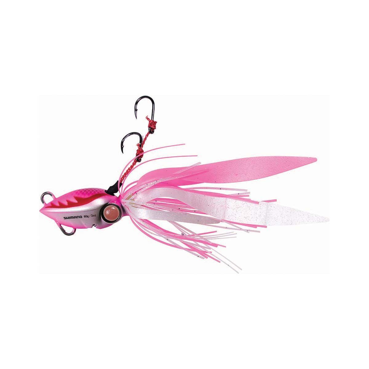 Shimano Lucanus Jig Lure 100g Pink White, Pink White, bcf_hi-res