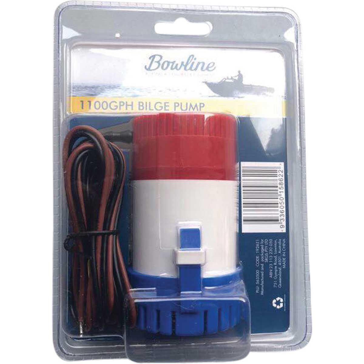 Bowline 1100GPH Bilge Pump BCF