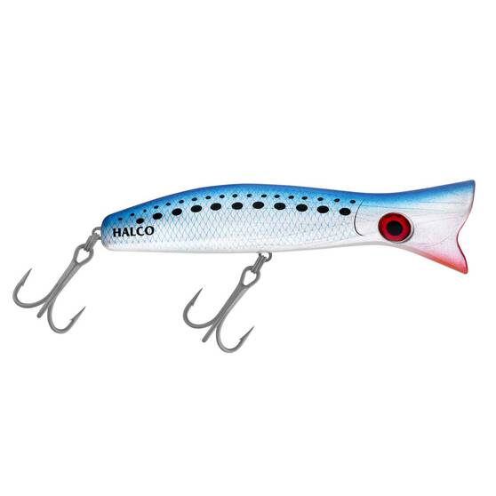 Halco Roosta Popper Surface Lure 160mm Pilchard, Pilchard, bcf_hi-res