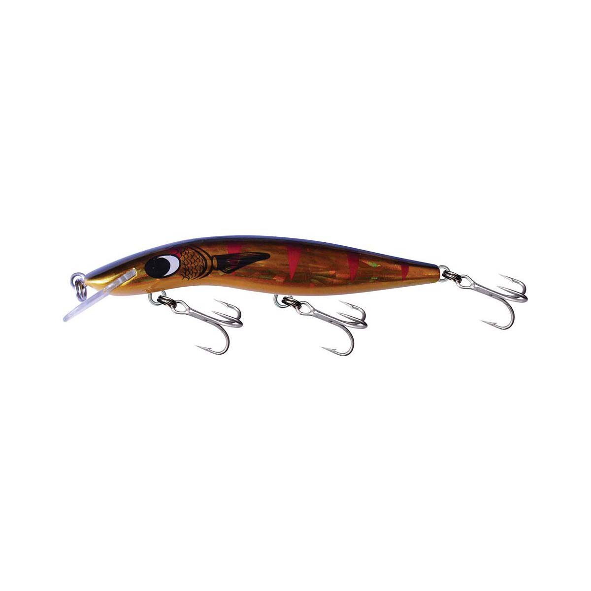 Classic 120 Hard Body Lure 120mm 3ft Gold Mullet Dazzler, Gold Mullet Dazzler, bcf_hi-res