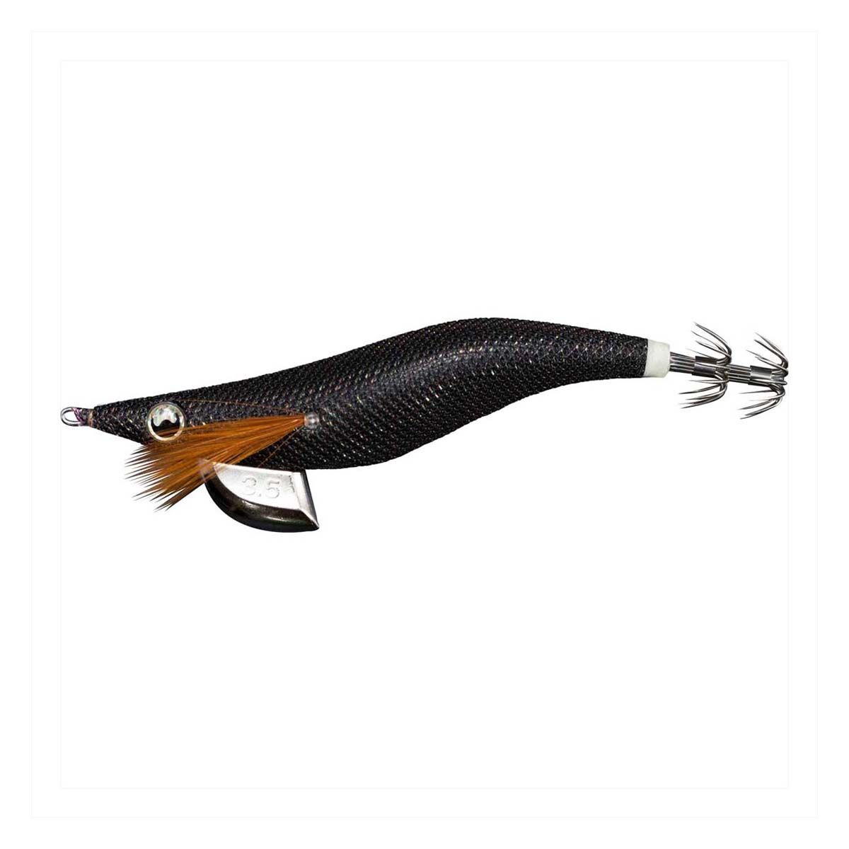 Yamashita EGI OH F Squid Jig 2.5 Solid Black, Solid Black, bcf_hi-res