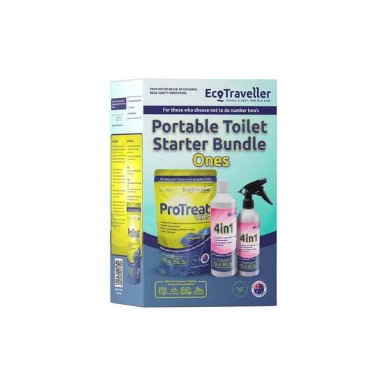 Ecotraveller Portable Toilet Starter Bundle Ones, , bcf_hi-res