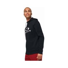 Oakley Men’s Bark Full Zip Hoodie 2.0, Black / White, bcf_hi-res
