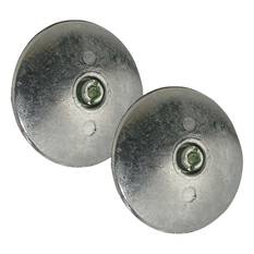 Titan Zinc Rudder Anodes with Fixing Hole, , bcf_hi-res
