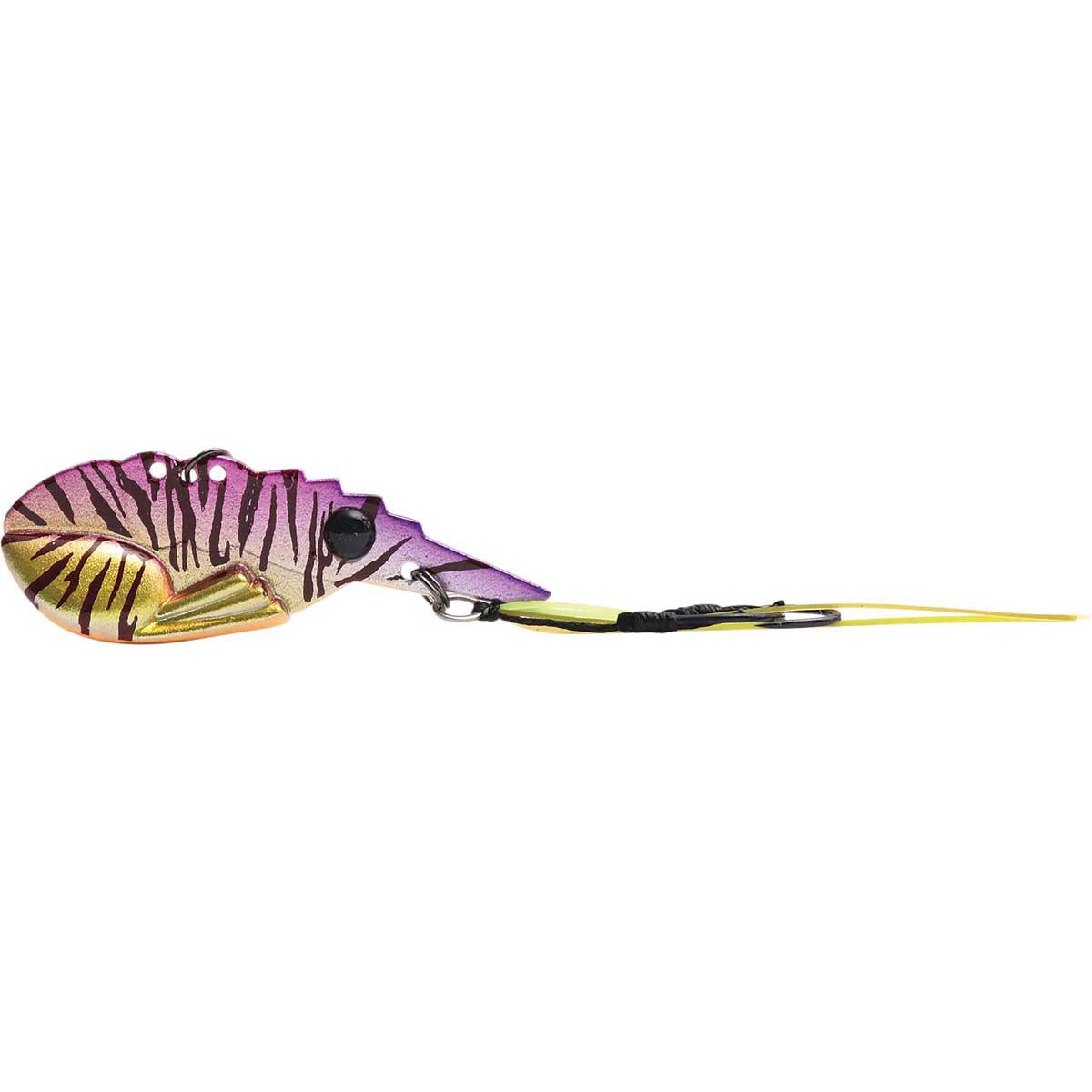 TT Fishing Switchprawn Blade Lure 50mm Pink Suji Tiger, Pink Suji Tiger, bcf_hi-res