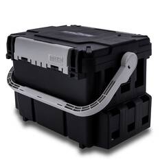 Meiho Bucket Mouth 7000 Tackle Box Black, , bcf_hi-res