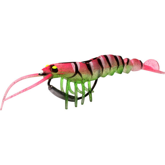 Savage 3D Shrimp Soft Plastic Lure 5in Nuclear Chicken, Nuclear Chicken, bcf_hi-res
