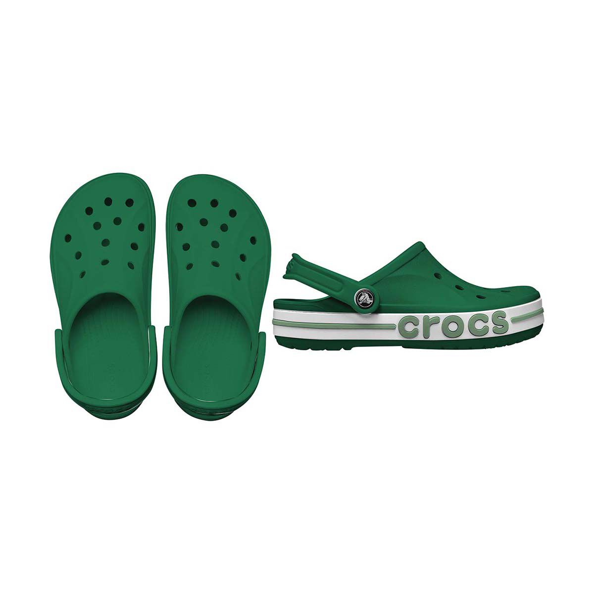 Kelly green crocs deals