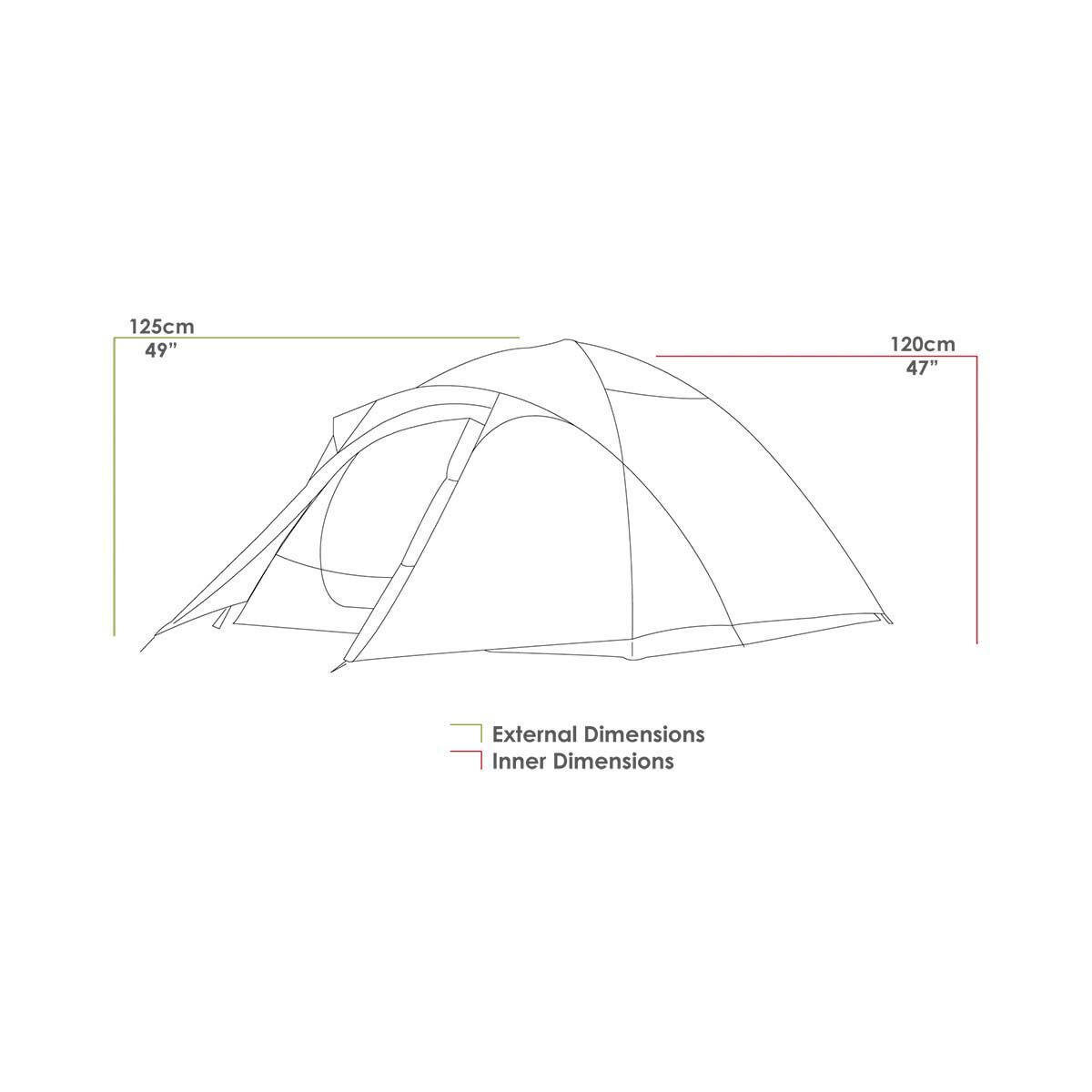 Zempire Trilogy 3 Person Hiking Tent, , bcf_hi-res