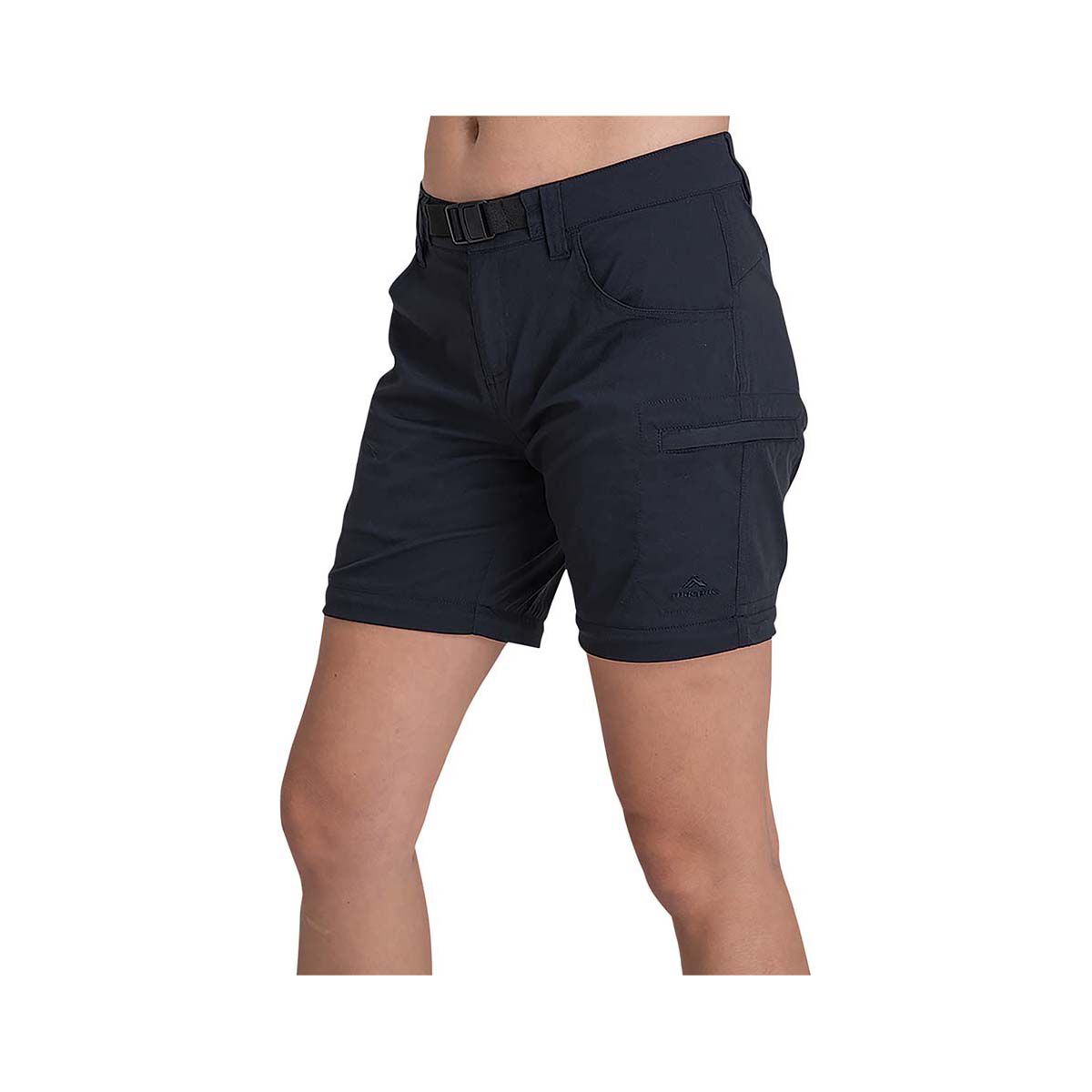 Macpac Women's Rockover Convertible Pants, Black, bcf_hi-res