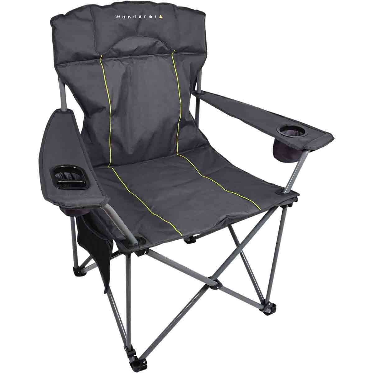 Wanderer Mighty Quad Fold Chair 300kg, , bcf_hi-res
