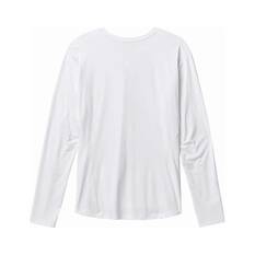 YETI® Women’s Crew Neck Ultra Light Sunshirt White XS, White, bcf_hi-res