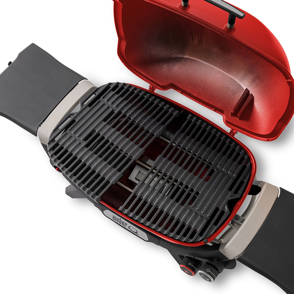 Weber Q+ Flame Red (Q2600N+) LP BBQ, , bcf_hi-res