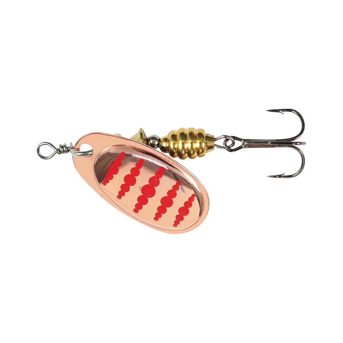 TT Fishing Spintrix Spinner Lure Size 3 Copper Red Dots, Copper Red Dots, bcf_hi-res