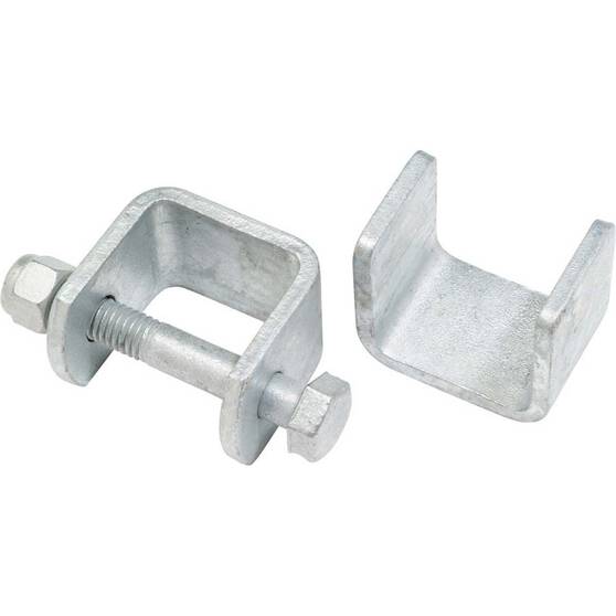 ARK Galvanised Spring Hanger Kit - Front and Rear Spring Hangers, , bcf_hi-res