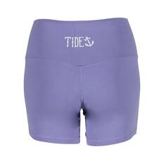 Tide Apparel Women’s Tights Shorts, Purple, bcf_hi-res