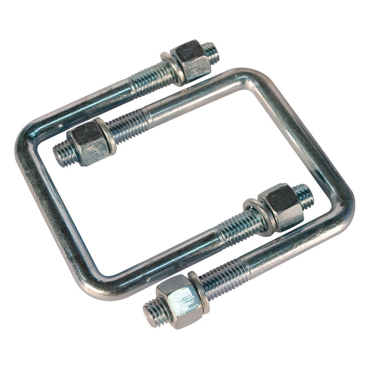 ARK Jockey Wheel U Bolt Set 75 x 75mm, , bcf_hi-res