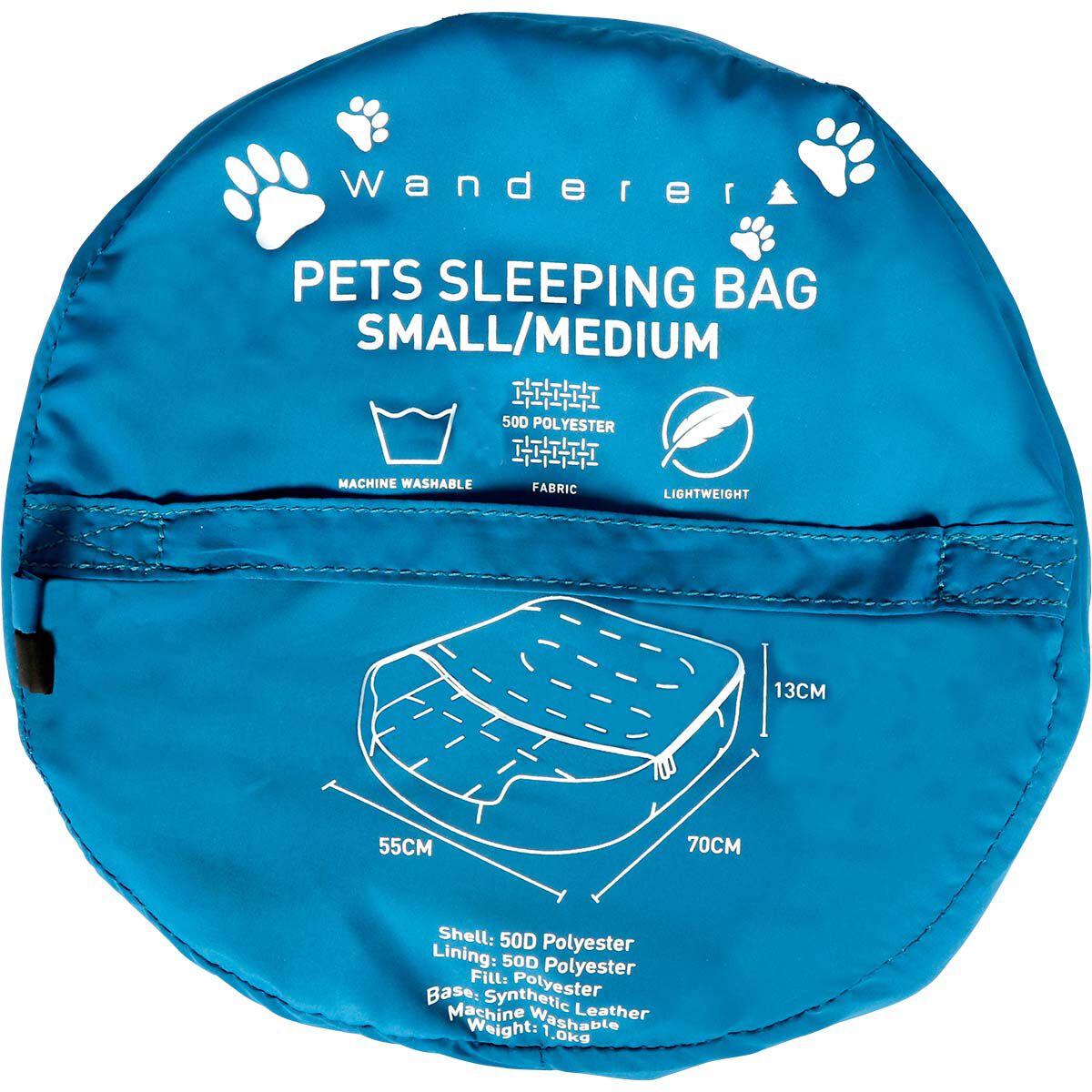 Wanderer Pets Small/Medium Sleeping Bag, , bcf_hi-res