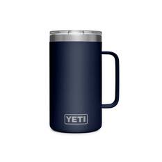 YETI® Rambler® Mug 24 oz (710ml) with MagSlider™ Lid Navy, Navy, bcf_hi-res