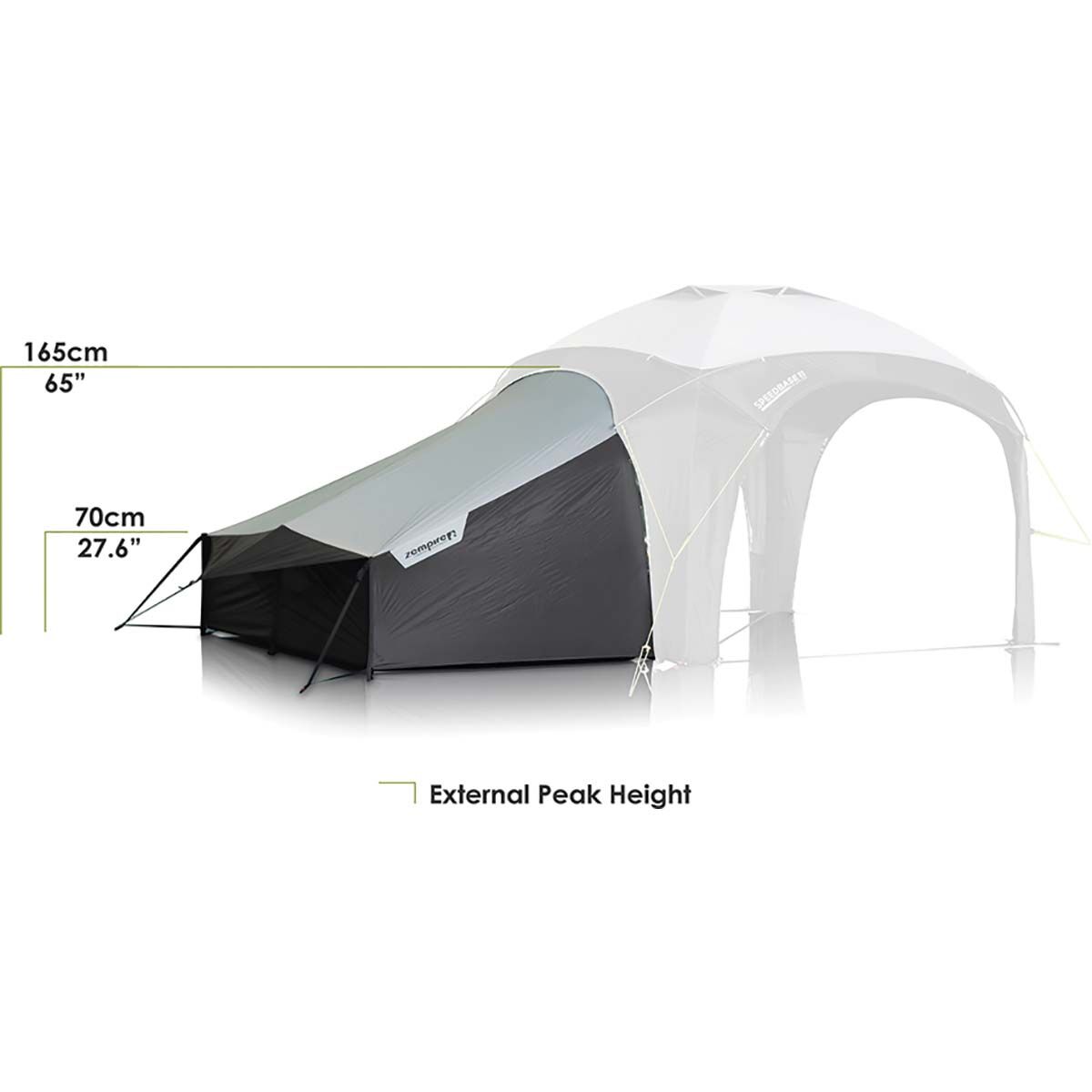 Zempire Speedbase 2 Bedroom Pod, , bcf_hi-res