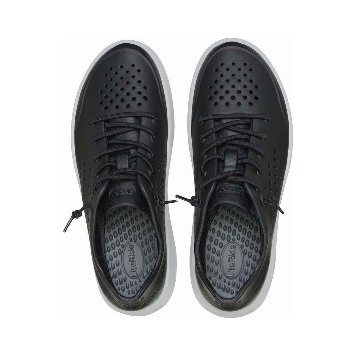 Crocs Men&rsquo;s Pacer InMotion Sneakers, Black / Atmosphere, bcf_hi-res