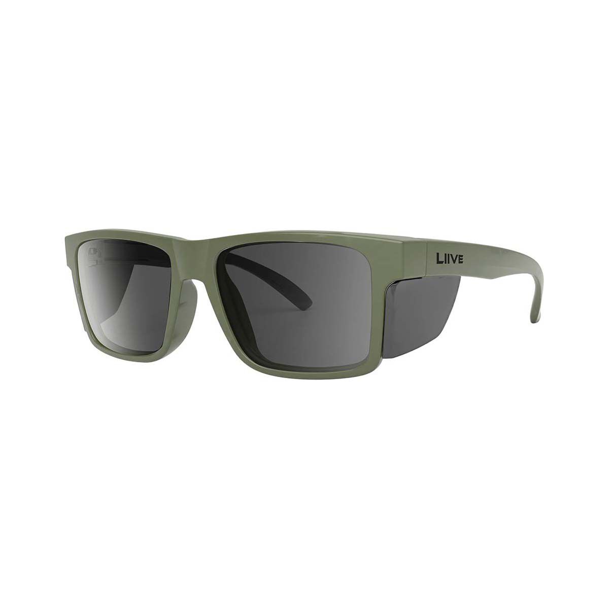 Liive Men&rsquo;s X Jonny Brooks X Polarised Sunglasses Green with Black Lens, , bcf_hi-res